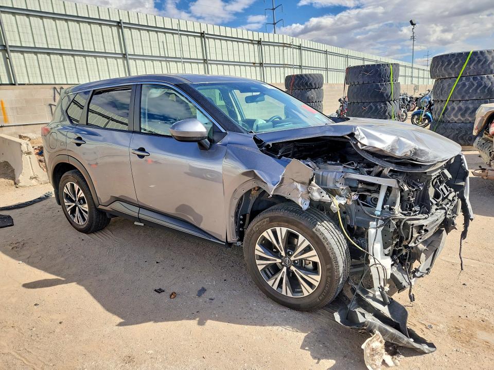 2023 Nissan Rogue VIN JN8BT3BB4PW352350 COPART salvage auction — FRONT END, Nm - Cert Of Title-Salvage, sold $4,600 on 2026-07-16 (photo 4)
