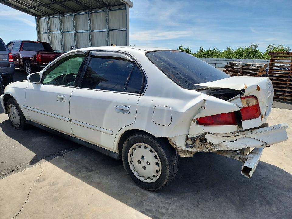 2000 Honda Civic VIN JHMEJ8649YS000637 COPART salvage auction — REAR END, CA - SALVAGE CERTIFICATE, sold $500 on 2026-07-16 (photo 2)