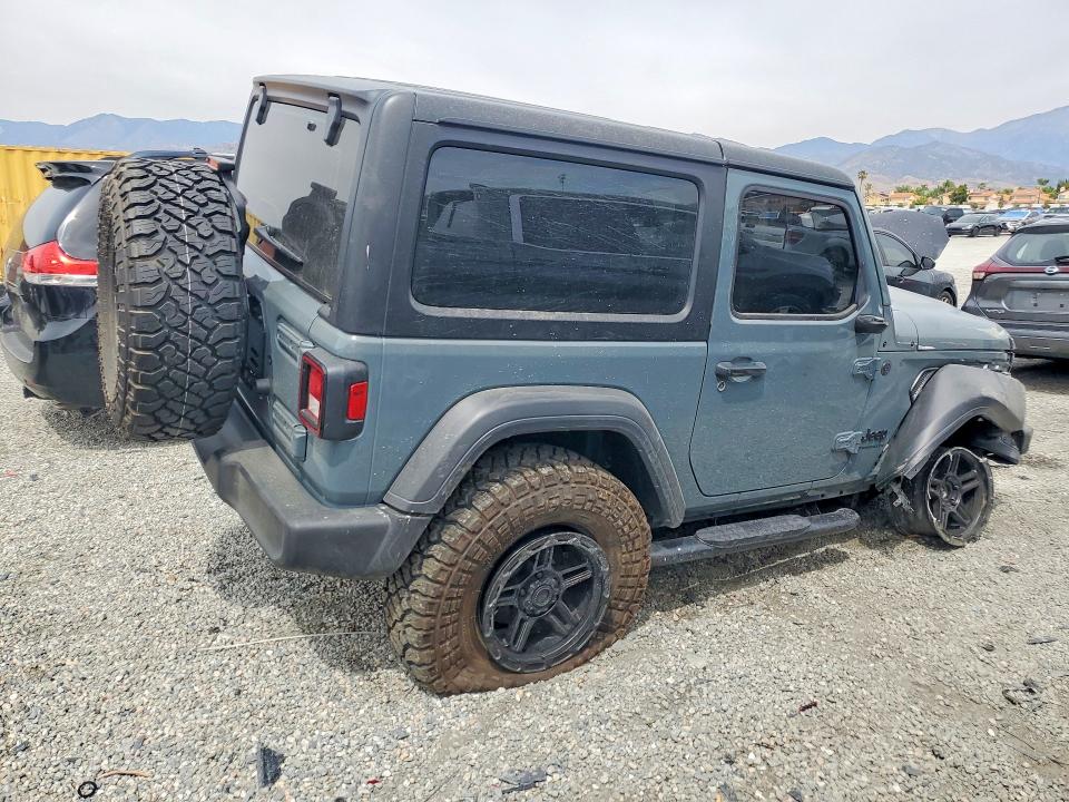 2025 Jeep Wrangler / VIN 1C4PJXAN3SW619917 COPART salvage auction — FRONT END, Salvage Title, sold $13,900 on 2026-07-29 (photo 3)