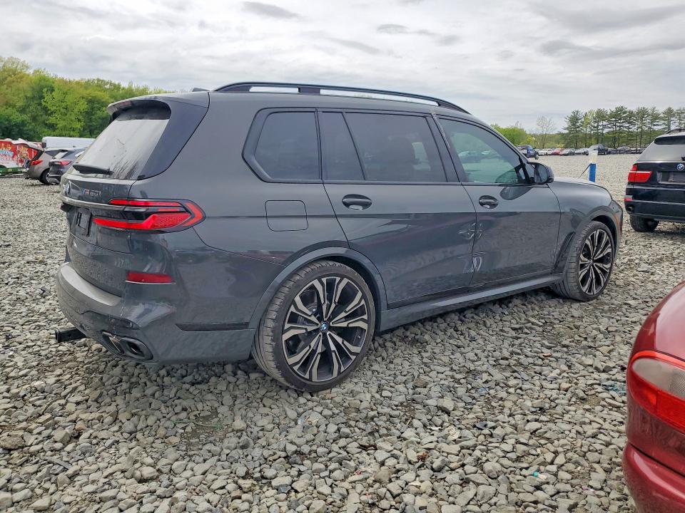 2025 BMW X7 VIN 5UX33EM02S9X33188 COPART salvage auction — REPLACED VIN, Nj - Cert Of Title-Salvage, sold $27,000 on 2026-08-31 (photo 3)