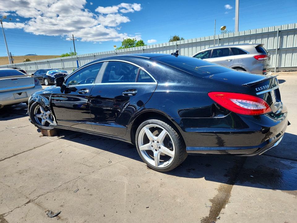 2013 Mercedes-benz Cls-klasse VIN WDDLJ9BBXDA064484 COPART salvage auction — FRONT END, Co - Public - Salvage Title, sold $2,750 on 2026-07-29 (photo 2)