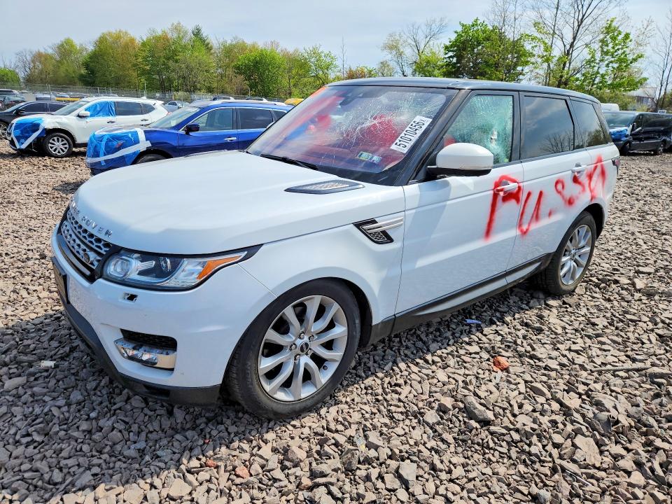 2017 Land rover RANGE ROVER VIN SALWR2FV3HA671577 COPART salvage auction — VANDALISM, PA, sold $3,900 on 2026-09-02 (photo 1)