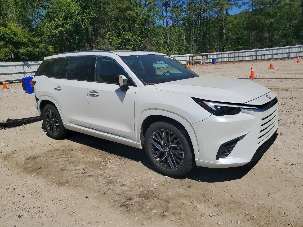 2024 Lexus TX 350 VIN 5TDAAAA64RS007067 COPART salvage auction — Rear End, NC - SALVAGE CERTIFICATE OF TITLE, sold $30,250 on 2026-07-06 (photo 4)
