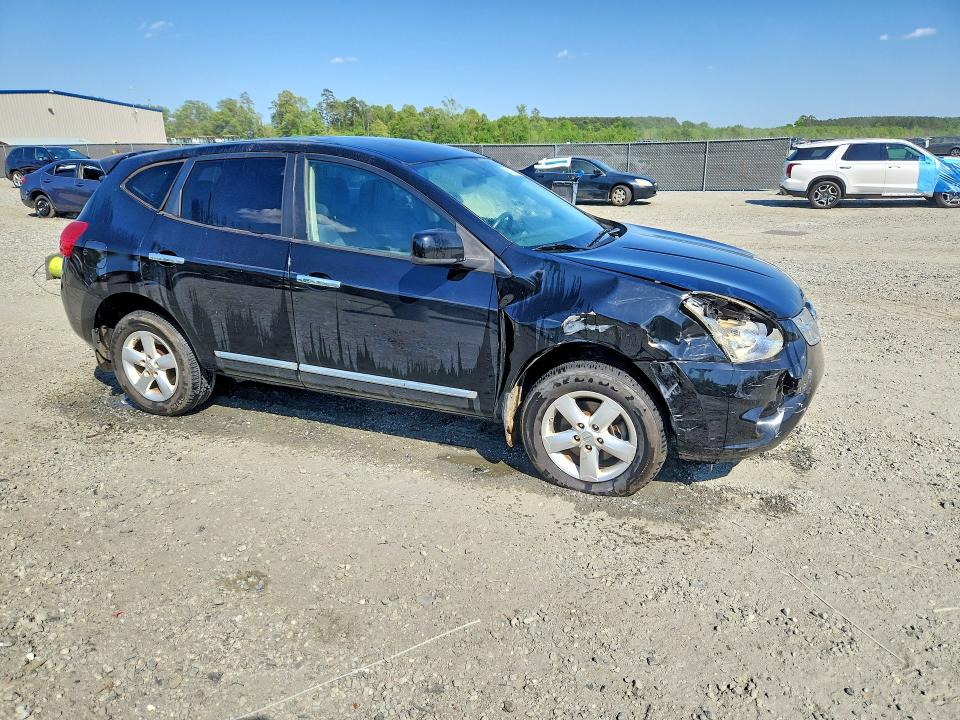 2013 Nissan Rogue VIN JN8AS5MT7DW514631 COPART salvage auction — FRONT END, Sc - Cert Of Title-Salvage, sold $575 on 2026-07-27 (photo 4)