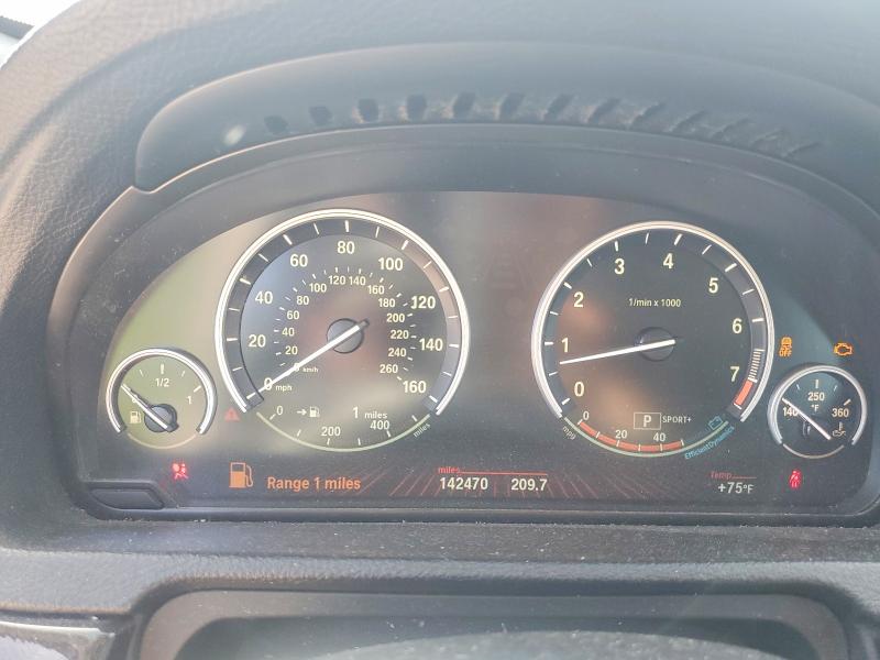 2012 BMW 5er VIN WBASP2C53CC338550 COPART salvage auction — SIDE, Nc - Salvage Certificate Of Title, sold $2,050 on 2026-07-06 (photo 9)