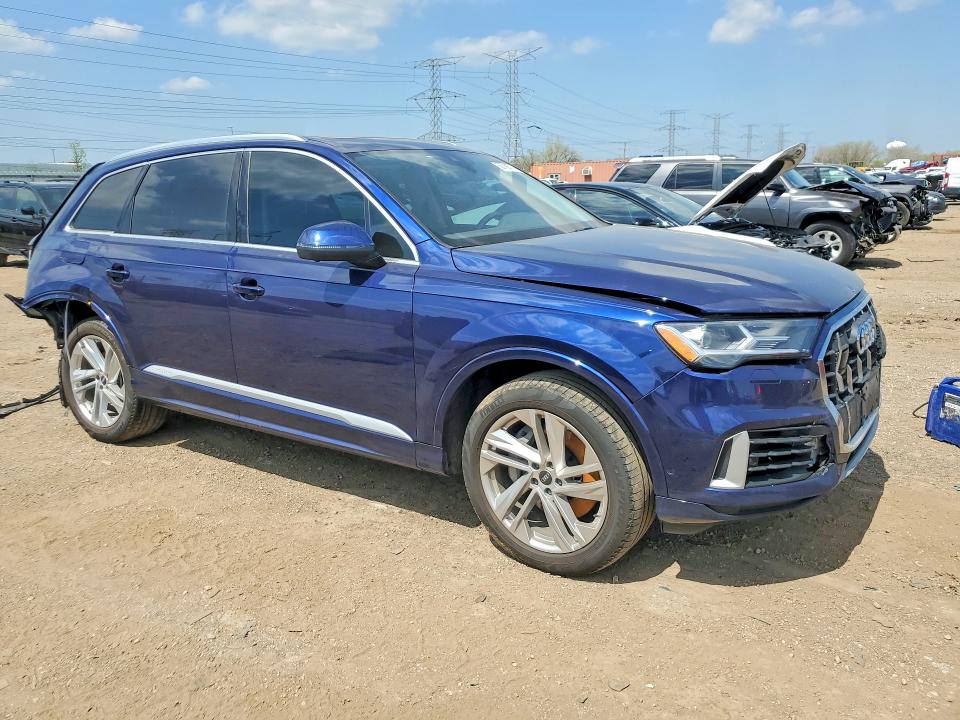 2023 Audi Q7 VIN WA1ACBF74PD020177 COPART salvage auction — REAR END, Il - Salvage Certificate, sold $8,200 on 2026-07-04 (photo 4)