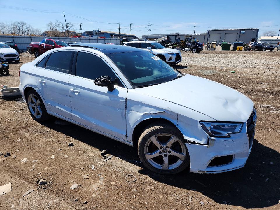2019 Audi A3 VIN WAUAUGFF0KA076132 COPART salvage auction — ALL OVER, Il - Certificate Of Title, sold $4,650 on 2026-07-08 (photo 4)