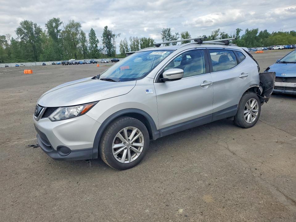 2018 Nissan Rogue VIN JN1BJ1CR3JW250517 COPART salvage auction — REAR END, Or - Salvage Title Certificate, sold $1,900 on 2026-07-06 (photo 1)