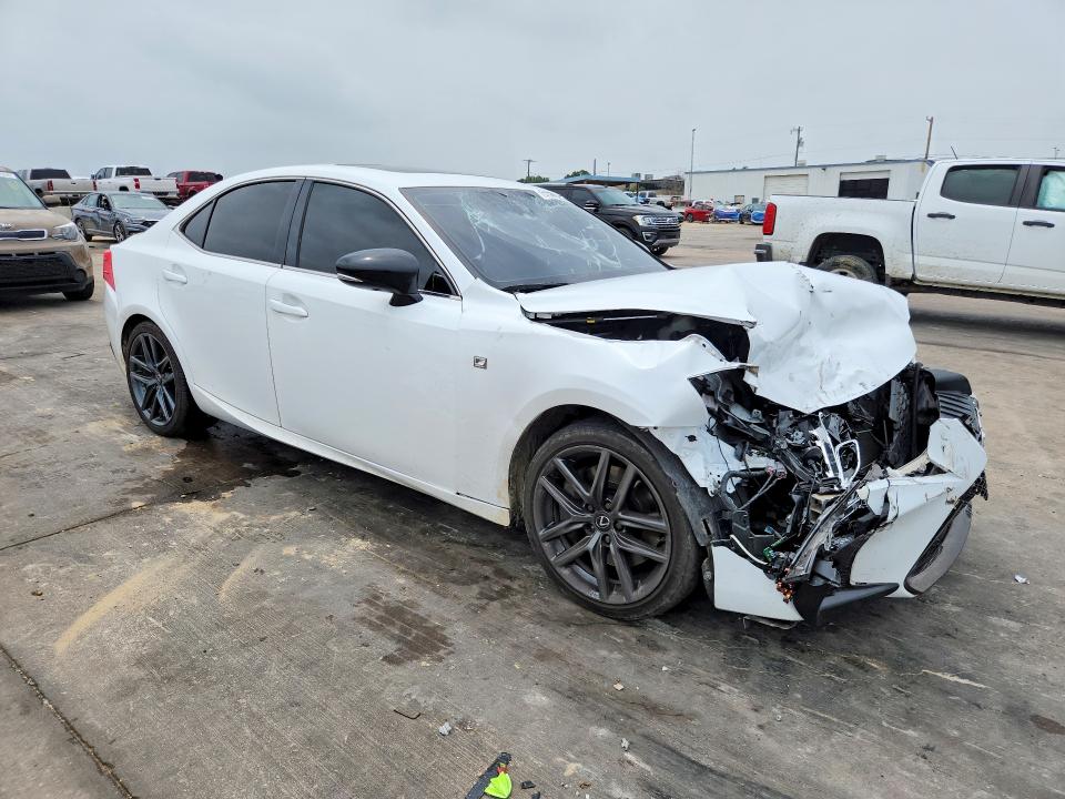 2019 Lexus Is VIN JTHBA1D28K5099954 COPART salvage auction — FRONT END, Tx - Salvage Vehicle Title, sold $4,450 on 2026-07-09 (photo 4)