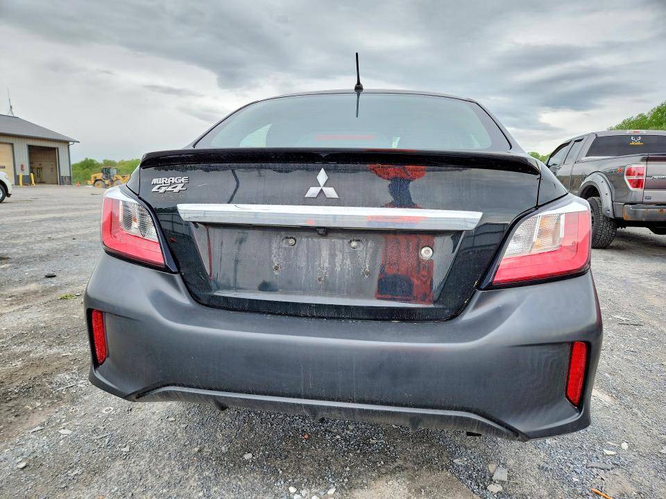 2021 Mitsubishi Mirage VIN ML32FUFJXMHF01473 COPART salvage auction — FRONT END, Pa - Certificate Of Salvage, sold $2,050 on 2026-07-09 (photo 6)