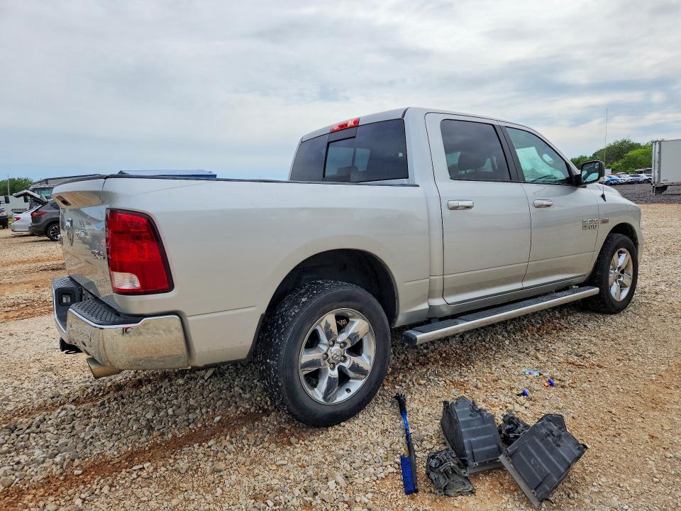 2018 Ram 1500 VIN 3C6RR7LT6JG234918 COPART salvage auction — HAIL, Mo - Salvage Certificate Of Title, sold $7,200 on 2026-07-27 (photo 3)