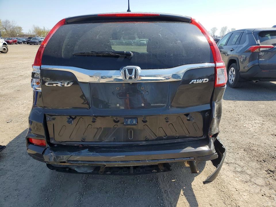 2016 Honda Cr-v VIN 2HKRM4H56GH116027 COPART salvage auction — REAR END, On - Permit Salvage, sold $3,750 on 2026-07-02 (photo 6)