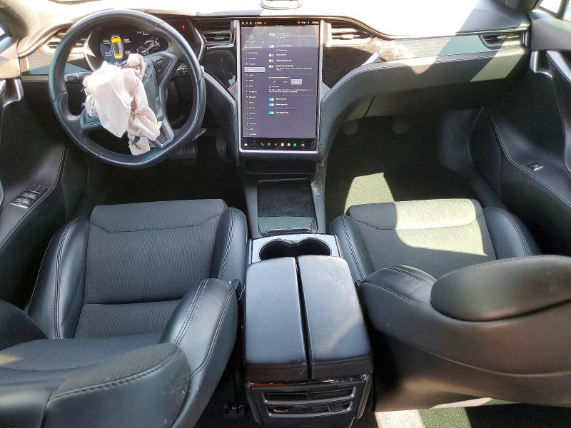 2018 Tesla Model s VIN 5YJSA1E27JF280895 COPART salvage auction — FRONT END, Ca - Salvage Certificate, sold $3,300 on 2026-07-09 (photo 8)