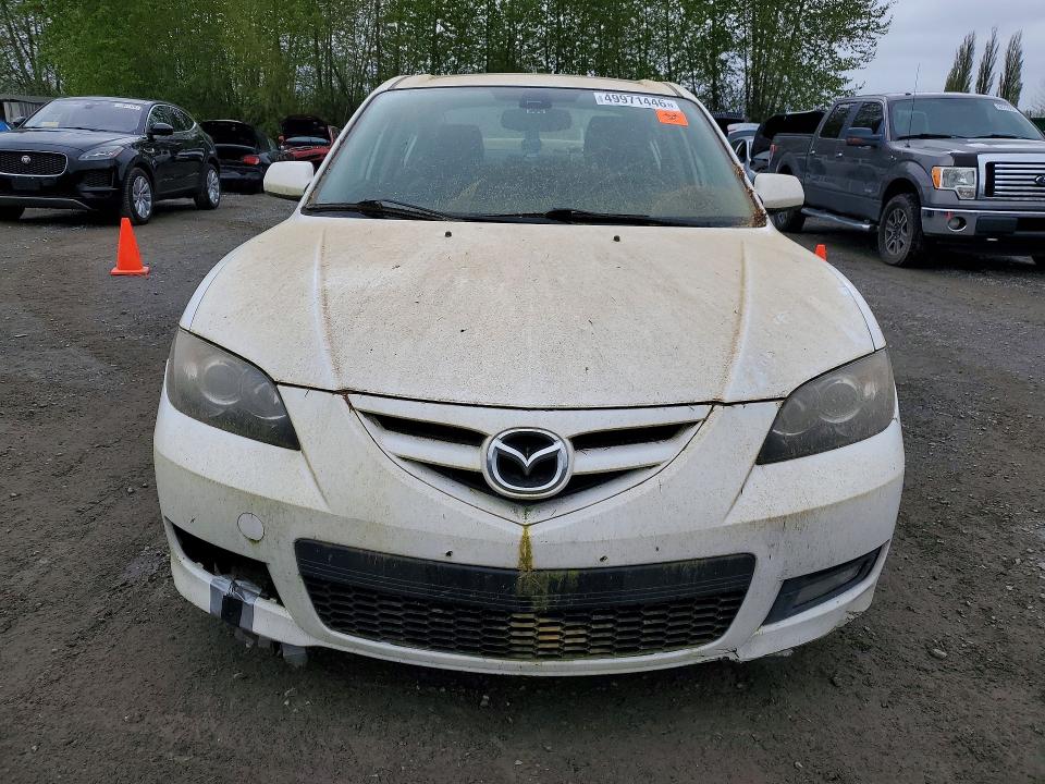 2007 Mazda 3 VIN JM1BK323X71668291 COPART salvage auction — FRONT END, Wa - Vehicle Cert Of Ownership-Titl, sold $250 on 2026-07-06 (photo 5)