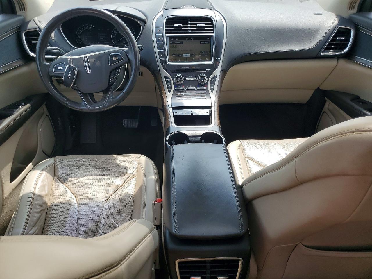 2018 Lincoln MKX VIN 2LMPJ6LR0JBL48311 COPART salvage auction — Front End, TX - SALVAGE VEHICLE TITLE, sold $2,100 on 2026-06-25 (photo 8)