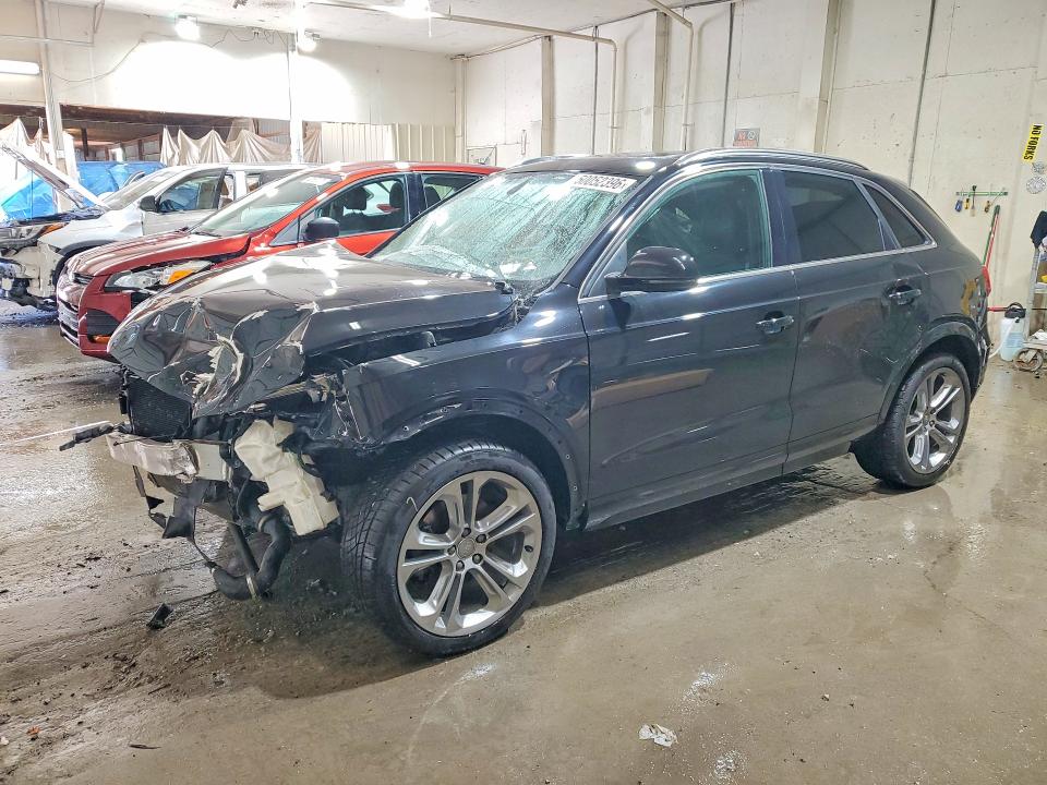 2016 Audi Q3 VIN WA1BFCFS7GR003950 COPART salvage auction — FRONT END, Id - Salvage Certificate Of Title, sold $675 on 2026-07-14 (photo 1)