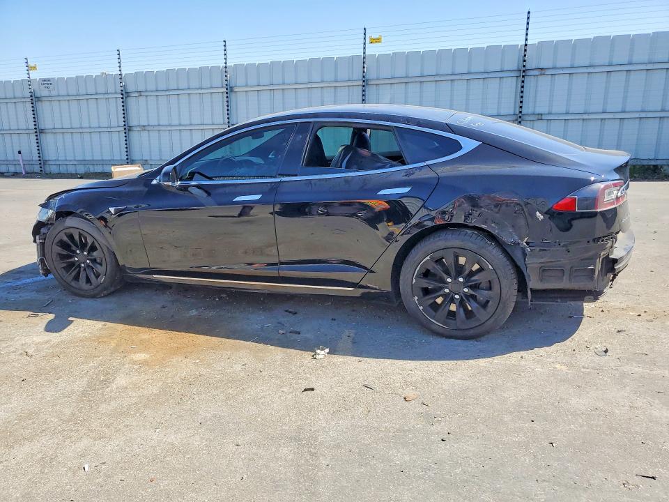 2018 Tesla Model s VIN 5YJSA1E27JF280895 COPART salvage auction — FRONT END, Ca - Salvage Certificate, sold $3,300 on 2026-07-09 (photo 2)