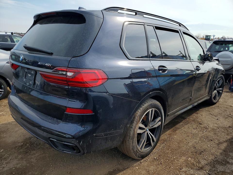 2022 BMW X7 VIN 5UXCW2C05N9L10679 COPART salvage auction — FRONT END, Il - Salvage Certificate, sold $20,200 on 2026-07-21 (photo 3)