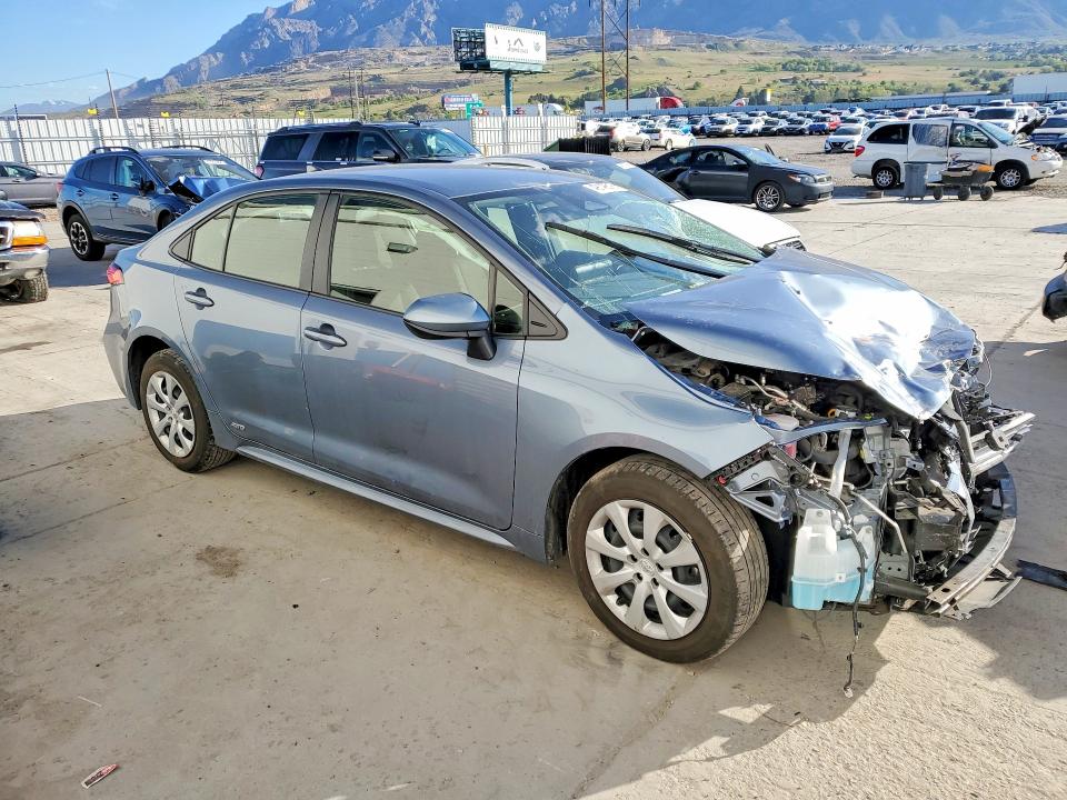 2023 Toyota Corolla VIN JTDBDMHE9P3007333 COPART salvage auction — FRONT END, Ut - Salvage Certificate, sold $3,300 on 2026-07-06 (photo 4)
