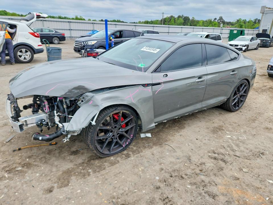2024 Audi Rs5 VIN WAUB4CF59RA114438 COPART salvage auction — FRONT END, Va - Cert Of Title - Salvage, sold $14,000 on 2026-07-15 (photo 1)