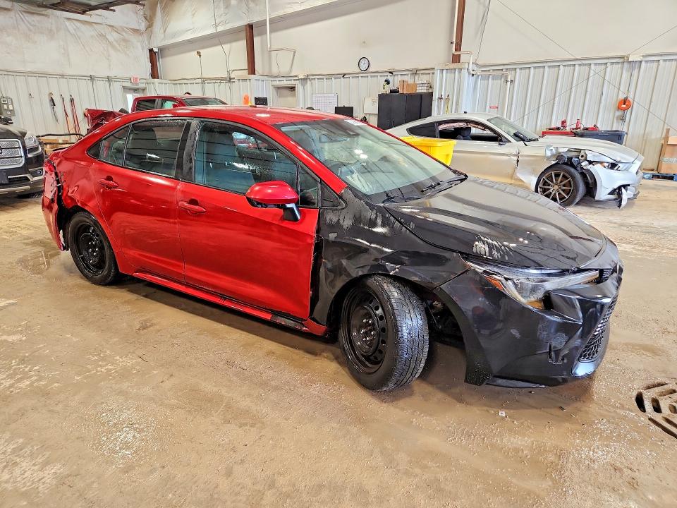 2021 Toyota Corolla VIN 5YFEPMAE1MP190776 COPART salvage auction — FRONT END, IN - CERTIFICATE OF TITLE, sold $2,650 on 2026-07-21 (photo 4)