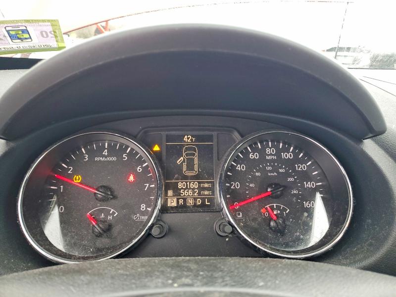 2015 Nissan Rogue VIN JN8AS5MT1FW152802 COPART salvage auction — VANDALISM, Nj - Cert Of Title-Salvage, sold $375 on 2026-07-27 (photo 9)