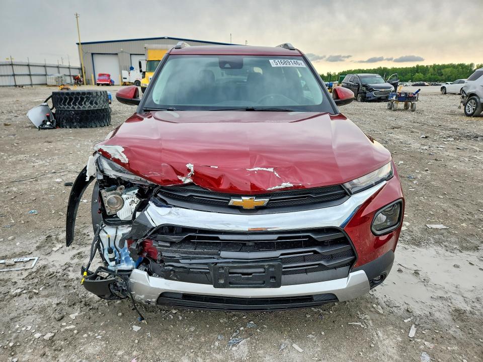2023 Chevrolet VIN KL79MPSL0PB111221 COPART salvage auction — FRONT END, Il - Salvage Certificate, sold $3,650 on 2026-07-08 (photo 5)