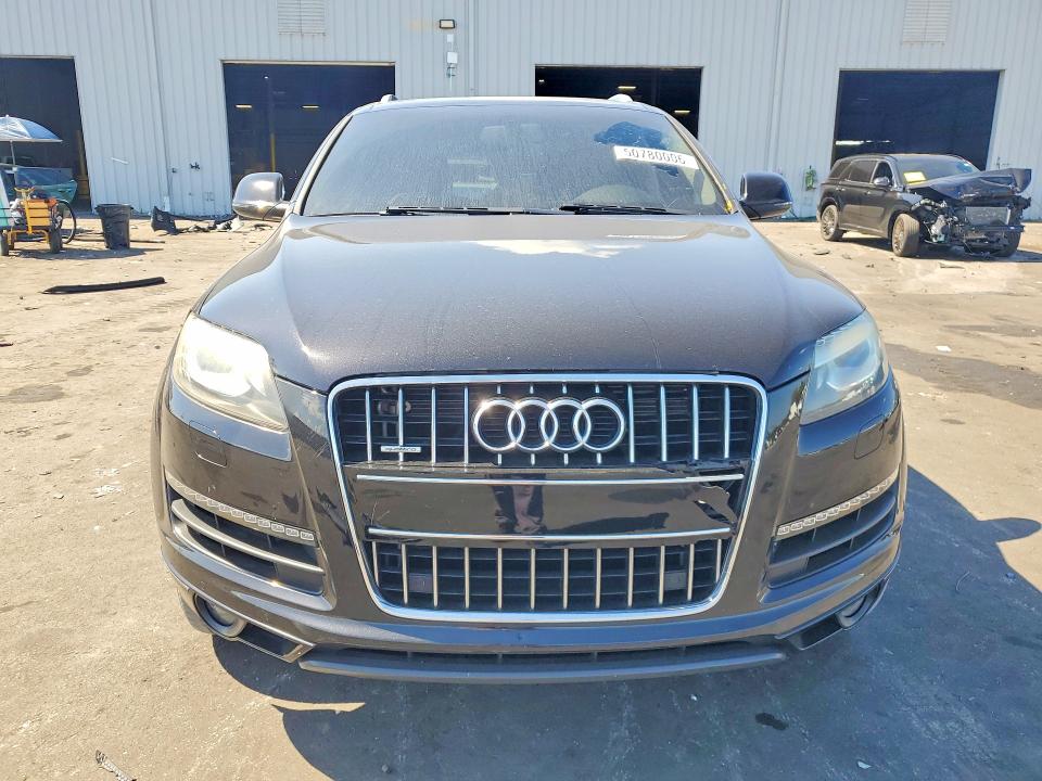 2014 Audi Q7 VIN WA1LGAFEXED003368 COPART salvage auction — REAR END, Salvage Title, sold $3,700 on 2026-07-20 (photo 5)