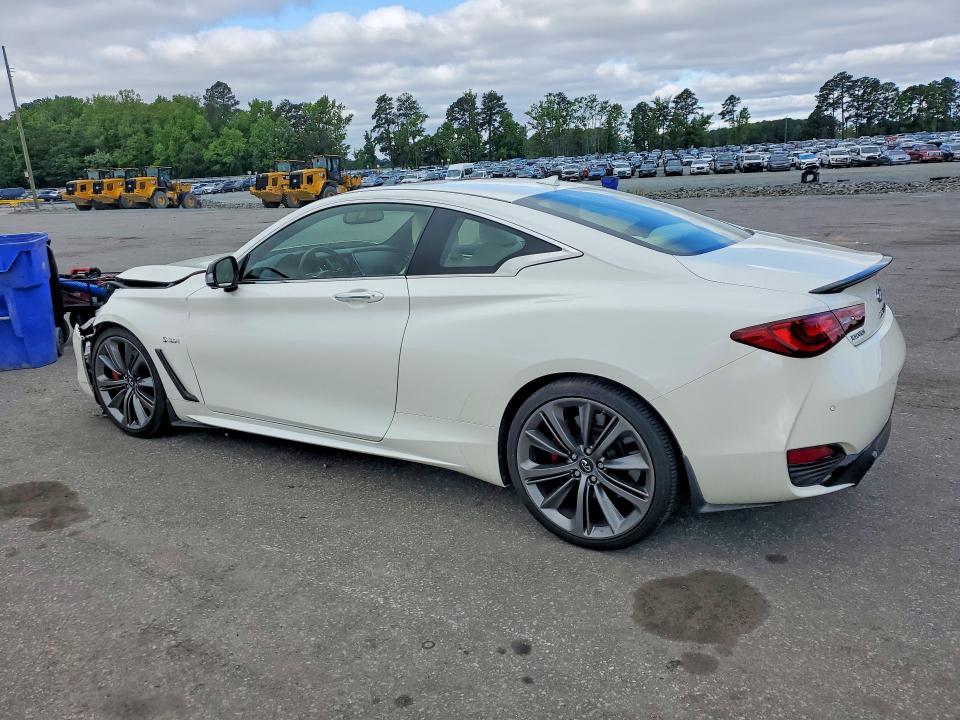 2018 Infiniti Q60 VIN JN1FV7EK4JM530547 COPART salvage auction — FRONT END, NC - SALVAGE CERTIFICATE OF TITLE, sold $9,800 on 2026-07-02 (photo 2)