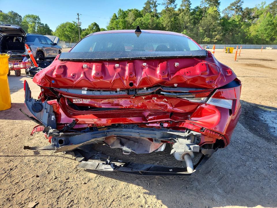 2025 Hyundai Elantra VIN KMHLL4DG7SU001995 COPART salvage auction — REAR END, Tx - Salvage Vehicle Title, sold $125 on 2026-07-24 (photo 6)