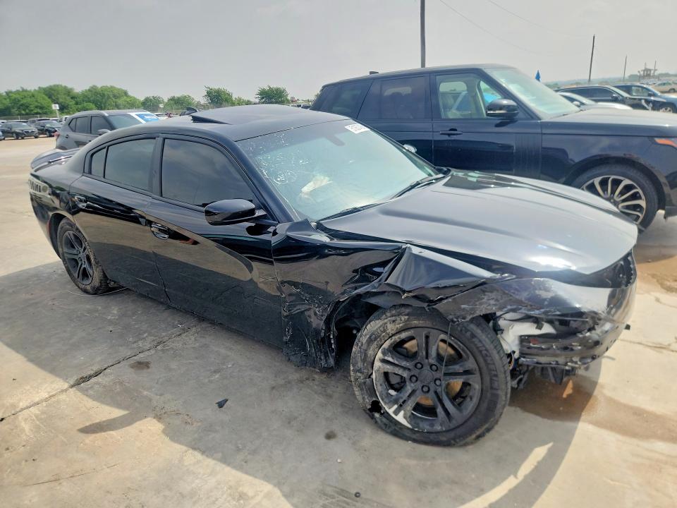 2023 Dodge Charger VIN 2C3CDXBGXPH649352 COPART salvage auction — FRONT END, Tx - Salvage Vehicle Title, sold $4,000 on 2026-07-09 (photo 4)