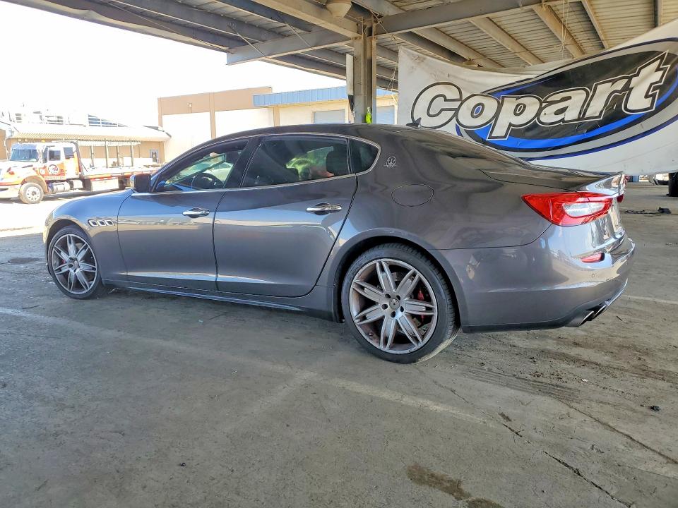 2015 Maserati Quattroporte VIN ZAM56RRA9F1145394 COPART salvage auction — MINOR DENT/SCRATCHES, Ca - Dis/Dlr/Exp Only Clean Title, sold $5,700 on 2026-07-21 (photo 2)
