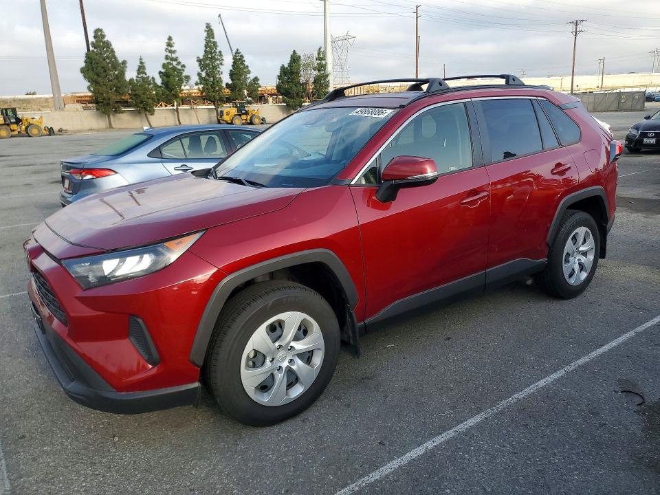 2020 Toyota Rav 4 VIN JTMK1RFV5KJ002823 COPART salvage auction — FRONT END, CA, sold $15,700 on 2026-07-09 (photo 1)