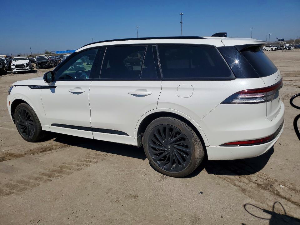 2025 Lincoln Aviator VIN 5LM5J7XC9SGL04927 COPART salvage auction — FRONT END, Mi - Cert Of Title-Salvage Vehicle, sold $29,000 on 2026-07-17 (photo 2)