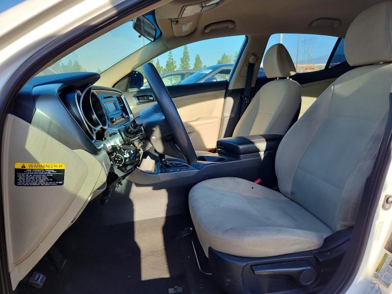 2015 Kia Optima VIN KNAGM4A74F5644650 COPART salvage auction — ALL OVER, CA - SALVAGE CERTIFICATE, sold $675 on 2026-07-14 (photo 7)