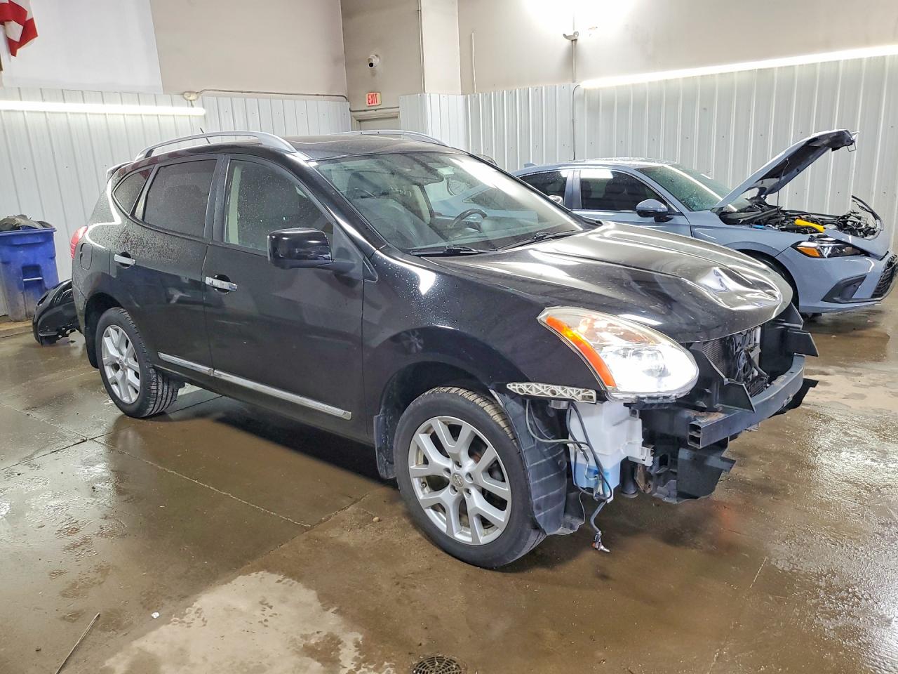 2013 Nissan Rogue Sport VIN JN8AS5MV3DW129553 COPART salvage auction — Front End, IL - SALVAGE CERTIFICATE, sold $1,050 on 2026-06-30 (photo 4)