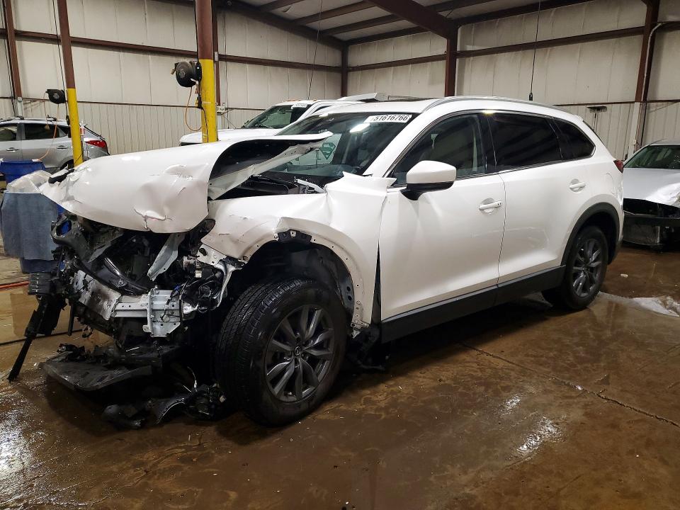 2021 Mazda Cx-9 VIN JM3TCBCY1M0521131 COPART salvage auction — FRONT END, Pa - Certificate Of Salvage, sold $2,150 on 2026-07-14 (photo 1)