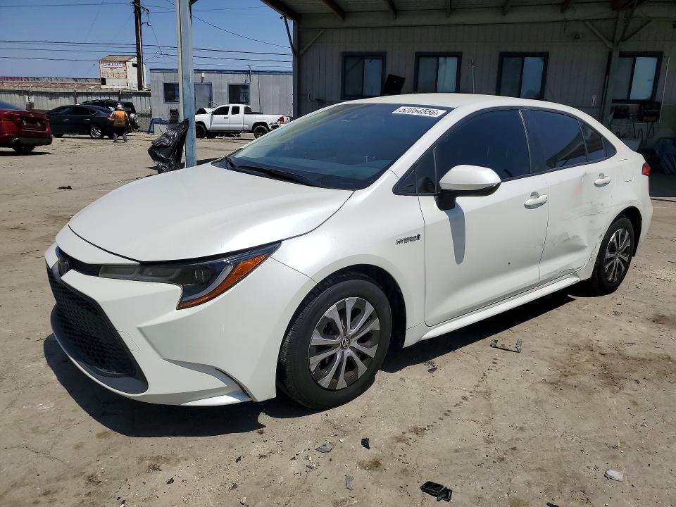 2021 Toyota VIN JTDEAMDE4MJ030330 COPART salvage auction — SIDE, Ca - Salvage Certificate, sold $8,700 on 2026-07-02 (photo 1)
