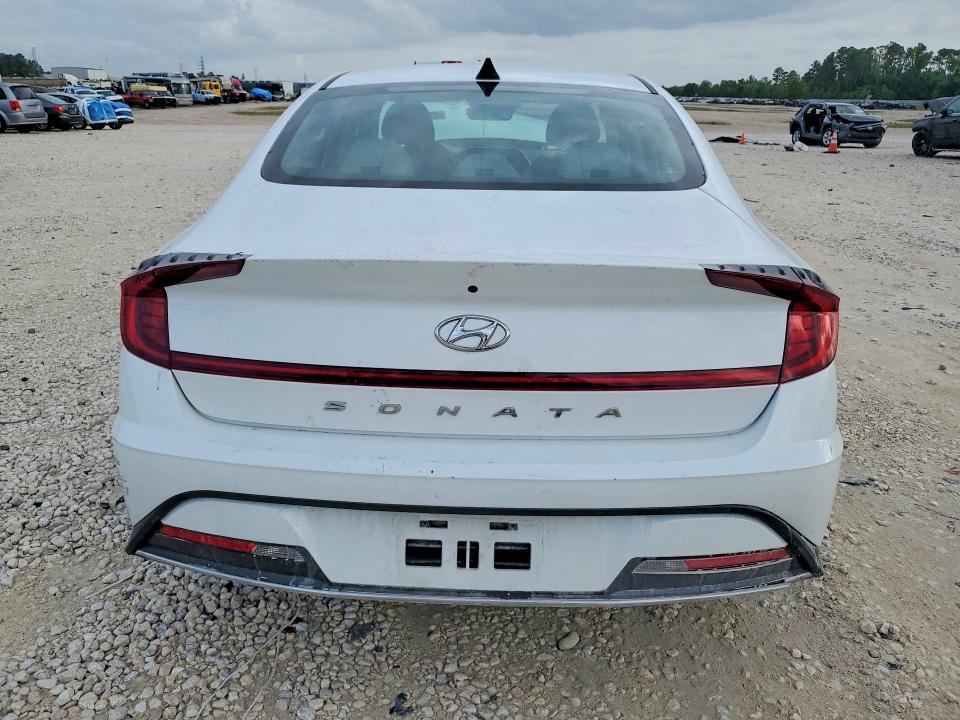 2021 Hyundai Sonata VIN 5NPEG4JA6MH063659 COPART salvage auction — FRONT END, Tx - Salvage Vehicle Title, sold $1,500 on 2026-07-21 (photo 6)