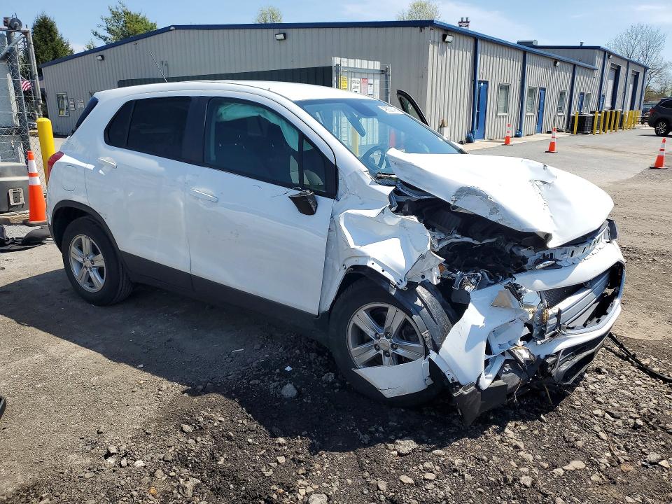 2020 Chevrolet Trax VIN KL7CJKSB8LB086605 COPART salvage auction — FRONT END, MD - CERT OF SALVAGE > 75% DAMAGE, sold $650 on 2026-07-27 (photo 4)