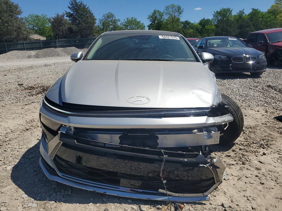 2024 Hyundai Sonata VIN KMHL14JA4RA419870 COPART salvage auction — FRONT END, TN - SALVAGE CERTIFICATE, sold $6,800 on 2026-07-30 (photo 5)
