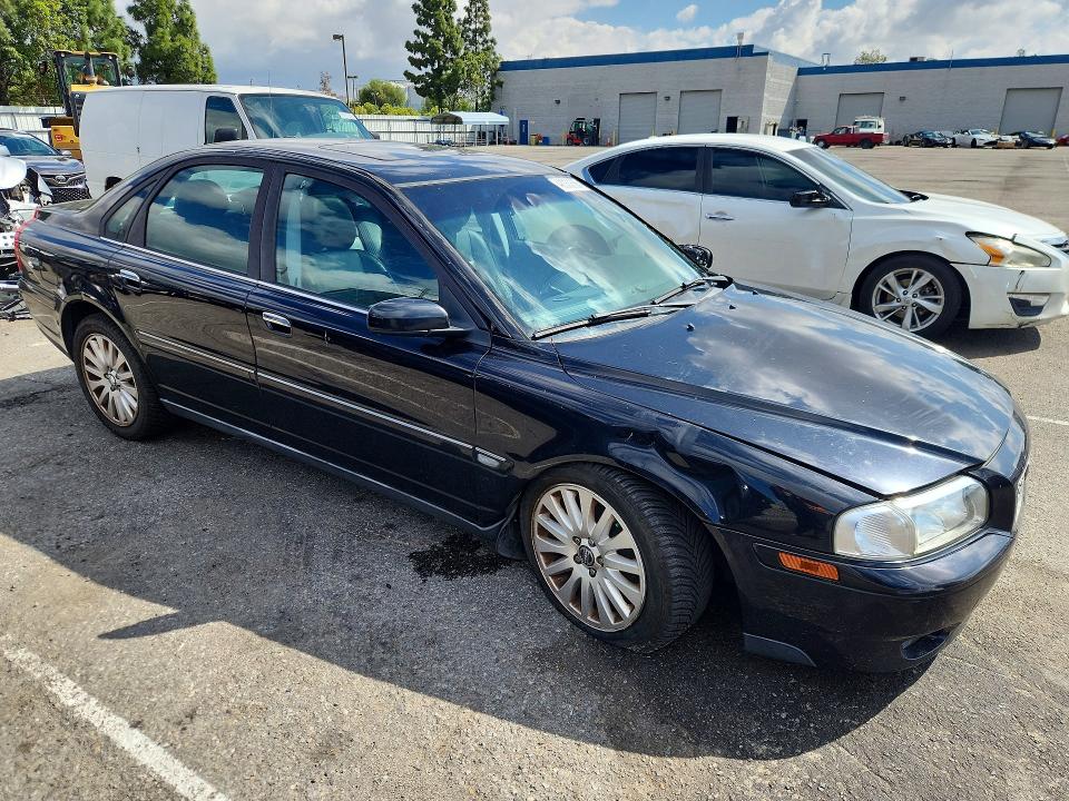 2006 Volvo S80 VIN YV1TS592961445388 COPART salvage auction — FRONT END, Ca - Salvage Certificate, sold $325 on 2026-08-04 (photo 4)