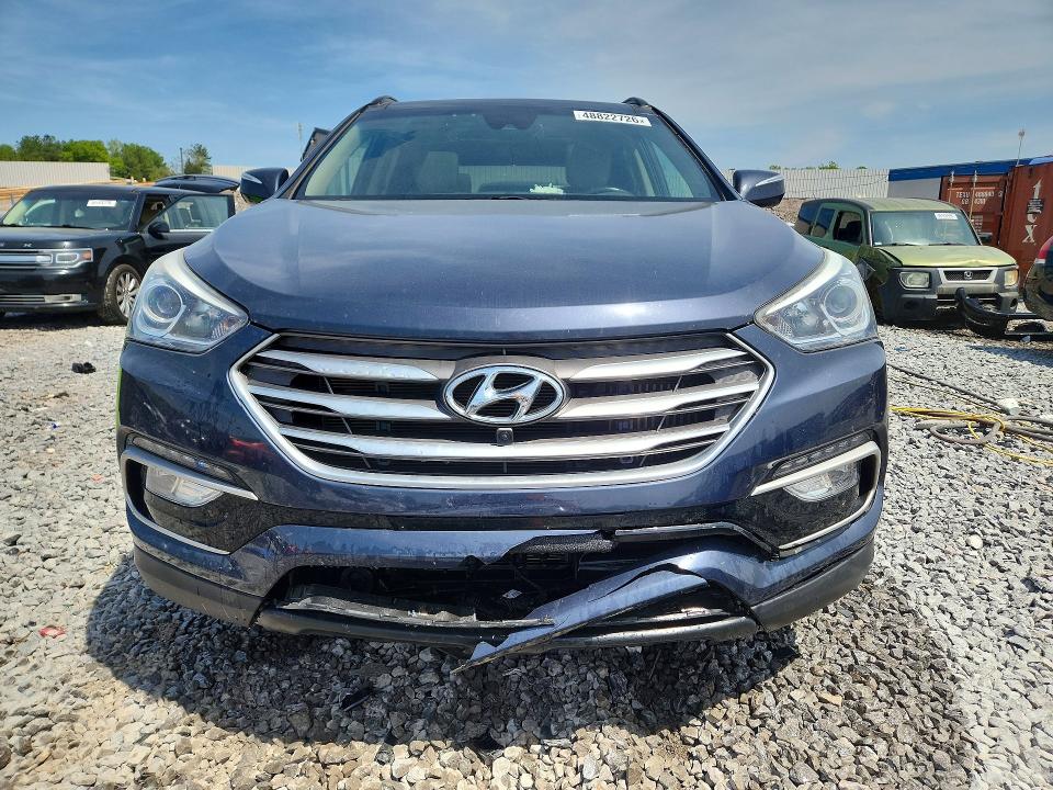 2017 Hyundai Santa fe VIN 5XYZWDLA3HG410962 COPART salvage auction — FRONT END, Al - Cert Of Title-Salvage Title, sold $225 on 2026-07-21 (photo 5)