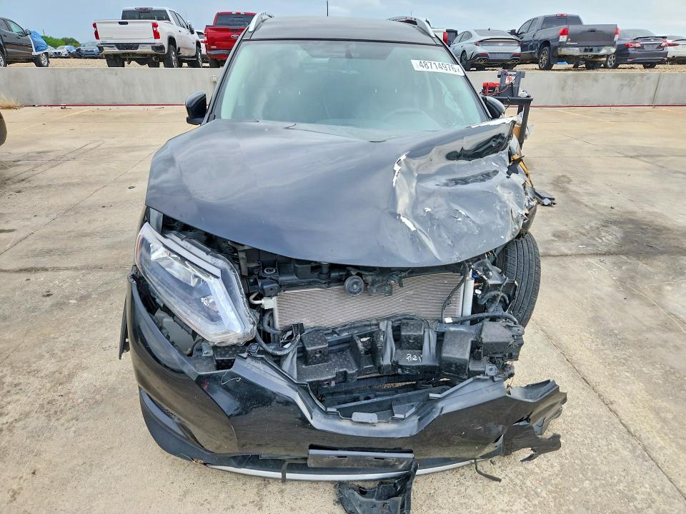 2016 Nissan Rogue VIN KNMAT2MT1GP669312 COPART salvage auction — FRONT END, Tx - Salvage Vehicle Title, sold $350 on 2026-07-09 (photo 5)