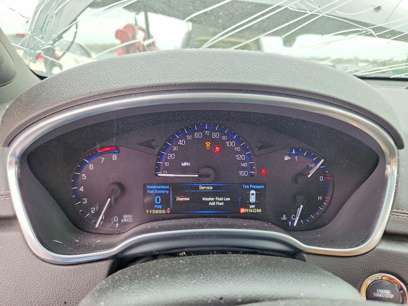 2014 Cadillac Srx VIN 3GYFNFE31ES583433 COPART salvage auction — ROLLOVER, MI - CERTIFICATE OF TITLE, sold $300 on 2026-07-02 (photo 9)