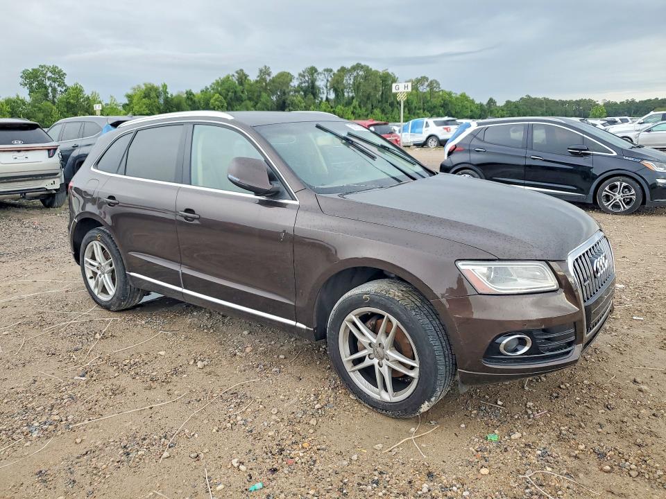 2014 Audi Q5 VIN WA1LFAFP9EA019230 COPART salvage auction — FRONT END, Tx - Salvage Vehicle Title, sold $1,050 on 2026-07-24 (photo 4)