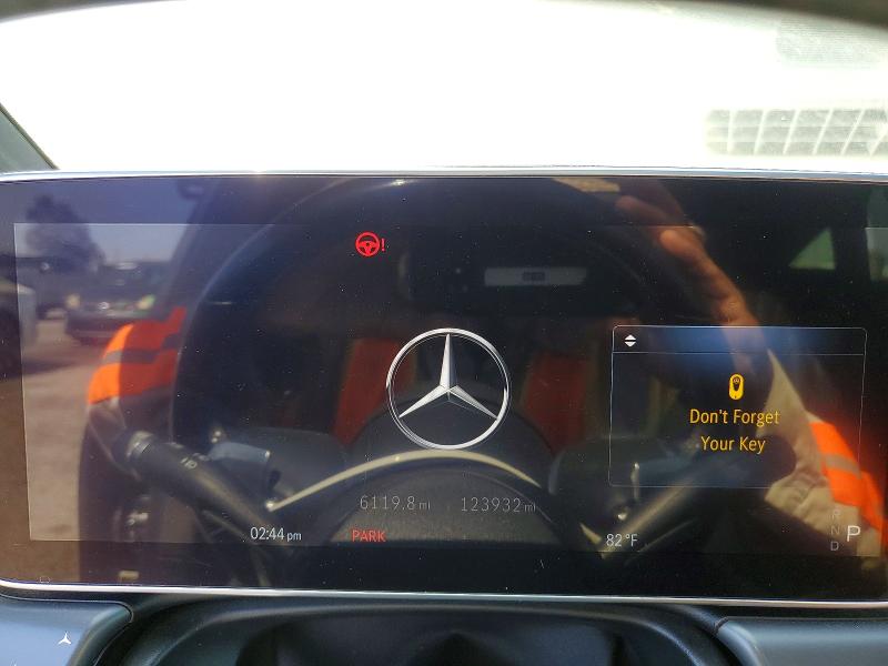 2022 Mercedes-benz VIN W1KCG2DB8NA004854 COPART salvage auction — REAR END, Ca - Salvage Certificate, sold $13,900 on 2026-07-24 (photo 9)