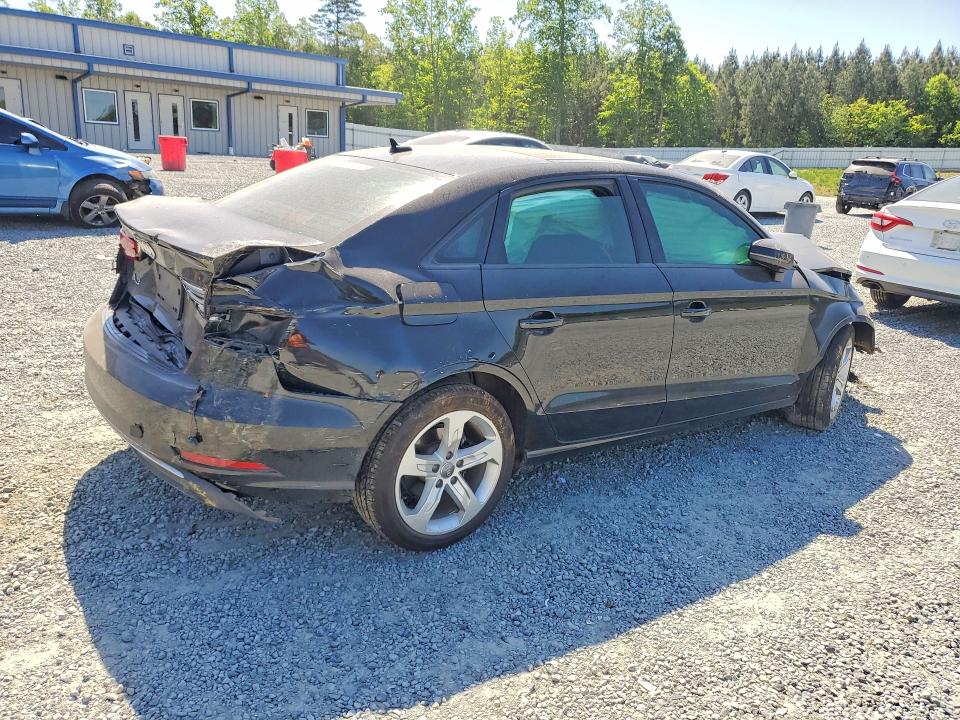 2018 Audi A3 VIN WAUAUGFF1J1071293 COPART salvage auction — FRONT END, NC - SALVAGE CERTIFICATE OF TITLE, sold $175 on 2026-07-02 (photo 3)