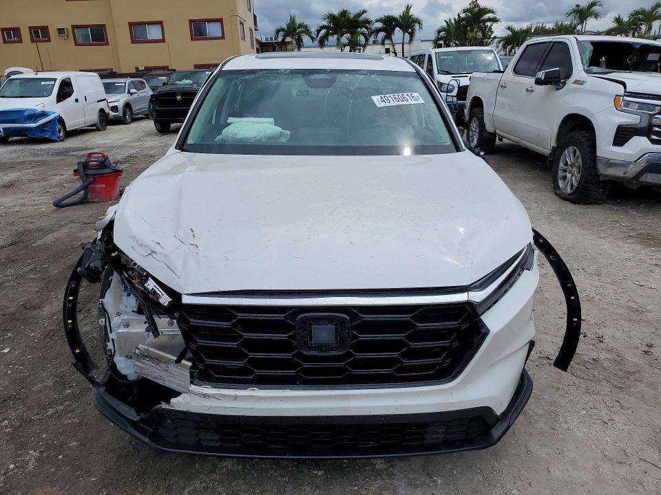 2025 Honda Cr-v VIN 2HKRS3H42SH332604 COPART salvage auction — SIDE, Fl - Cert Of Title Slvg Rebuildable, sold $8,500 on 2026-07-07 (photo 5)