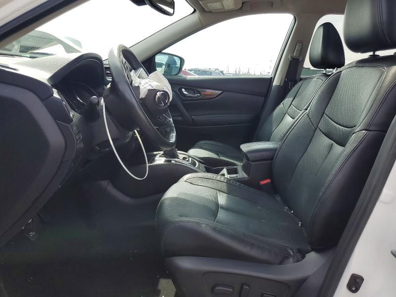 2017 Nissan Rogue VIN 5N1AT2MV6HC730725 COPART salvage auction — FRONT END, Il - Salvage Certificate, sold $2,300 on 2026-07-09 (photo 7)